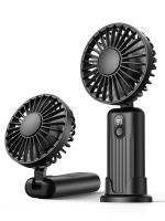 TOPK-Mini-ventilador de Mano para habitación, ventilador de escritorio USB, Personal, recargable, portátil, de refrigeración, plegable, Eléctrico, 5000mAh - details 0