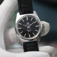 Reloj Mecánico De Mano Shanghai 7120 Para Hombre 36mm Retro Business Clásico Y Sencillo Resistente Al Agua Acero Inoxidable Y Cuero - details 1