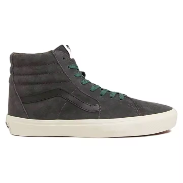 Calzado Vans modelo Sk8-Hi Pig Suede Plaid Gray/Black en color Azul - 1