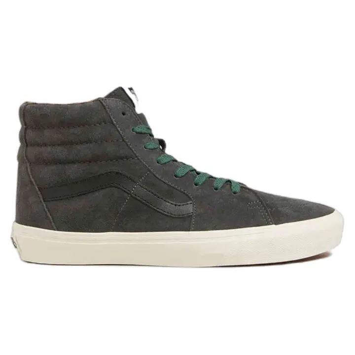 Calzado Vans modelo Sk8-Hi Pig Suede Plaid Gray/Black en color Azul - 1