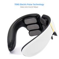 Masajeador TENS de pulso para cuello, masajeador con calor para aliviar el dolor, tejido profundo, punto gatillo, relajación Cervical, 6 cabezales - details 2