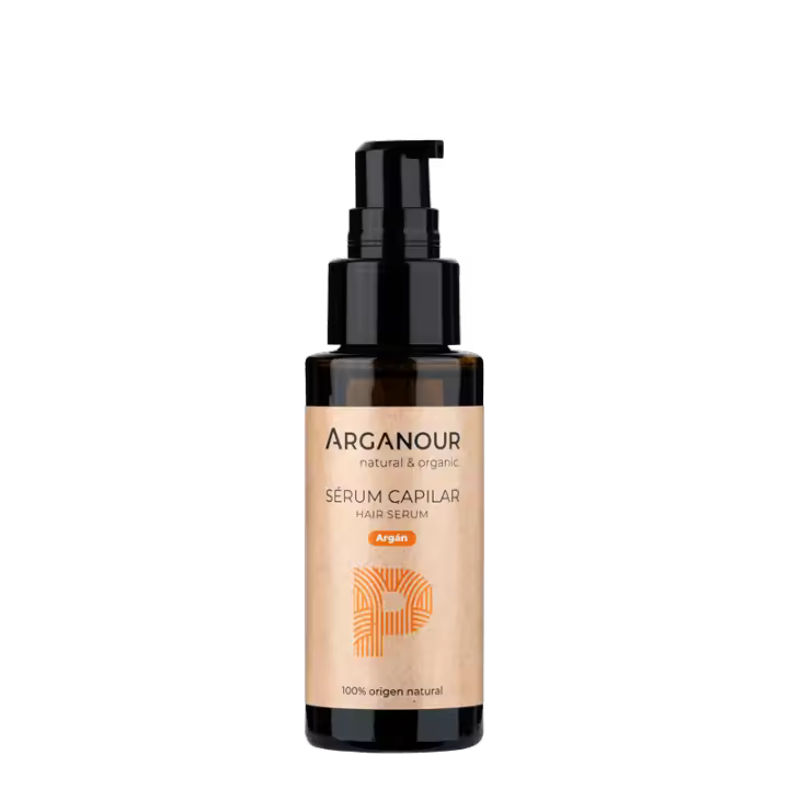 Arganour Sérum Capilar Aceite de Argán 50ml - Nutrición E Hidratación Profunda para Cabello Sano y Radiante - 1