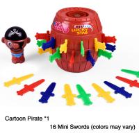 Juego De Diversión Y Broma Pirata Saltarín Con Espada Pop up Juguetes Interactivos Para La Familia Juego De Fiesta Para Niños - details 2