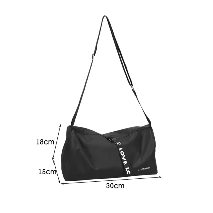 Bolsa De Deporte Para Hombres Y Mujeres Impermeable Gran Capacidad Con Espacio Separado Para Zapatillas Bolsa De Viaje Fitness - 1