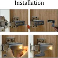 Lámpara LED Para Puerta De Armario Sensor De Movimiento Luz Nocturna Universal Para Cocina Armario Y Pared Dormitorio - details 10