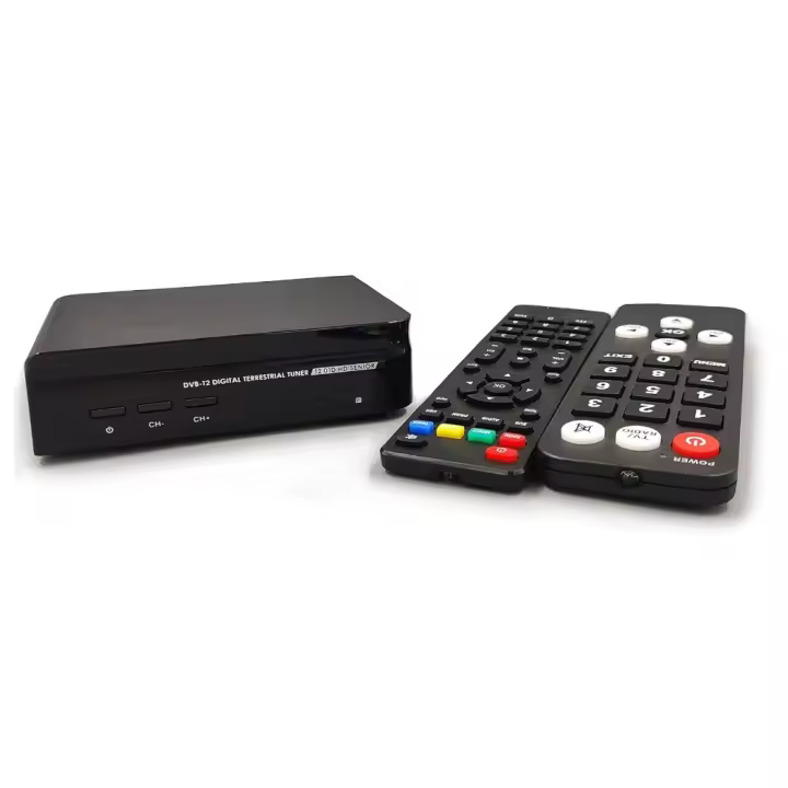 TDT FULL HD CON EUROCONECTOR Y MEDIA PLAYER. T2 265 HD Senior Receptor. TDT-2 FullHD. Incluye 2 Mandos.  Uno de uso fácil para personas mayores - 1