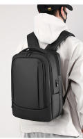 Mochila de negocios de gran capacidad para hombre, mochila moderna y de alta gama, bolso de hombro impermeable para computadora de viaje para hombre - details 21