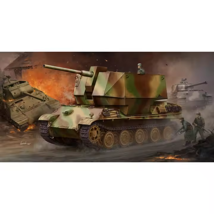 TROMPETER 09531 FLAKPANTHER CON 8,8 cm FLAK 36/37 1/35 - 1