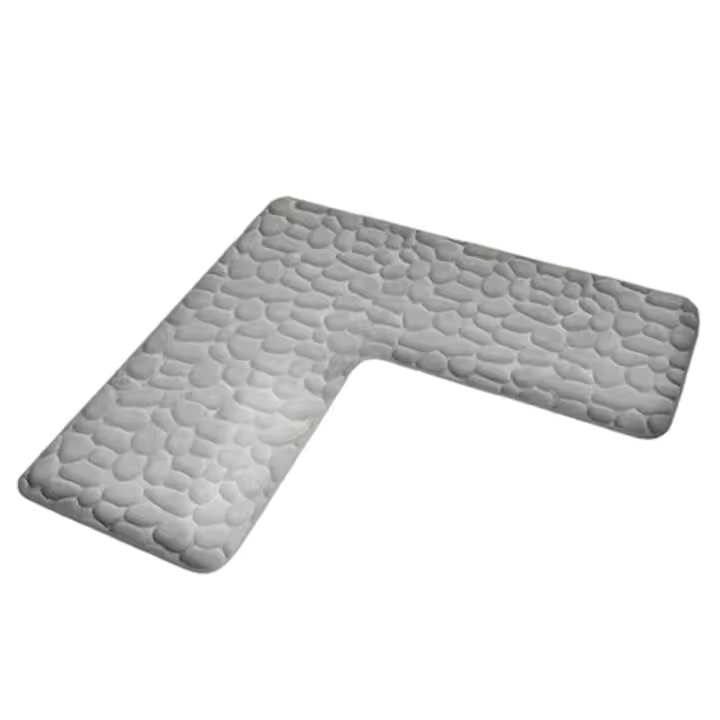 Carpetas Antideslizantes De Forma L Para Cocina Y Baño Tamaño Grande Absorbentes De Polvo Y Suciedad Para Restaurante Y Paredes De Entrada - 1