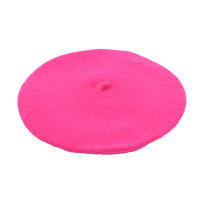 Gorro De Lana Térmico Para Bebés Y Niñas Estilo Francés Retro Vintage Beret Elegante De Color Sólido Para Invierno - details 58
