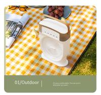 Mini aire acondicionado 2 en 1, aire acondicionado portátil silencioso, mini aire acondicionado, ventilador portátil, mini enfriador, aire acondicionado refrigerado por agua tipo C con humidificador y temporizador - details 9