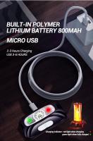 Linterna Frontal Mini Recargable Con Sensor LED COB Para Pesca Y Camping Fuente De Alimentación USB Luz De Túnel Potente Y Eficiente - details 6