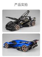 Modelo De Coche Deportivo Lamborghini V12 GT De Aleación De Metal a Escala 1:22 Con Sonido Y Luz Juguete Para Niños Decoración De Simulación A471 - details 11