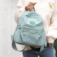 Mochila Mini Para Mujer Bolsa De Hombro Para Viaje Escolar Casual Versátil Día Pack Tamaño Pequeño Color Negro Rojo Tinto Azul Oscuro Azul Cielo - details 2