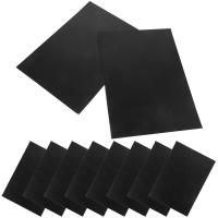 10 Pcs Hojas De Plástico A4 Negras Para Manualidades Fáciles De Moldear Placa Flexible Para Creación De Arte Y Diseño - details 7