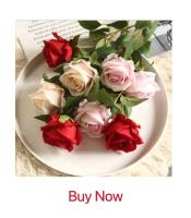 50pcs Plantas Artificiales Flores Para Boda Decoración De Jardín Navidad Wreaths DIY Scrapbook Fotografía Propiedades - details 5