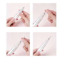 Máquina De Uñas Profesional Con Velocidad De 45000rpm Para Manicura Y Pediura Mezcladora De Corte Eléctrica Para Gel De Uñas Y Fileteado - details 5