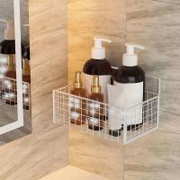 Estante De Almacenamiento Para Inodoro Sin Perforación Soporte De Pared Para Baño Organizador De Artículos De Higiene Y Toalleros - details 4