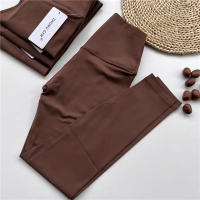 Leggings De Yoga Para Mujer De Cintura Alta Y Sin Costuras Leggings De Gimnasio Con Elasticidad Secado Rápido Slim Push up Para Correr Y Ejercitarse - details 5