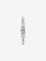 Pandora - Anillo transparent de Tres Piedras-Plata DE LA - details 2
