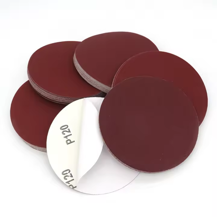 Pegatinas De Lijado De 5 Pulgadas 20/50/100 Piezas Hoja De Lijado De 125mm Para Placa De Nylon Herramientas Abrazaderas - 1