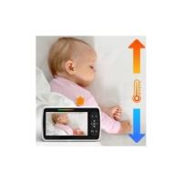 Monitor de Bebe-Pantalla Grande de 5 "with 30 horas de duración de la Katería-Control Remoto Pan-Tilt-Zoom; Sin WiFi, Bidireccional Audio, Visión Nocturna, Temperatures, monitor de Bebe de Largo Distancia de 960 pies con Cámara y audio - details 10