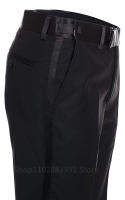 Traje De Tuxedo Formal Para Hombre Con Cola De Golondrina Negro Y Blanco Conjunto De Chaqueta Y Pantalones Para Fiesta Boda Danza Y Performance Magia - details 3