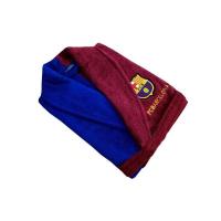 Barça - Albornoz FC Barcelona Adulto o Infantil  Bicolor Escudo Bordado Alta Calidad Producto Oficial Algodón De 2 a 16 años Culé - details 4