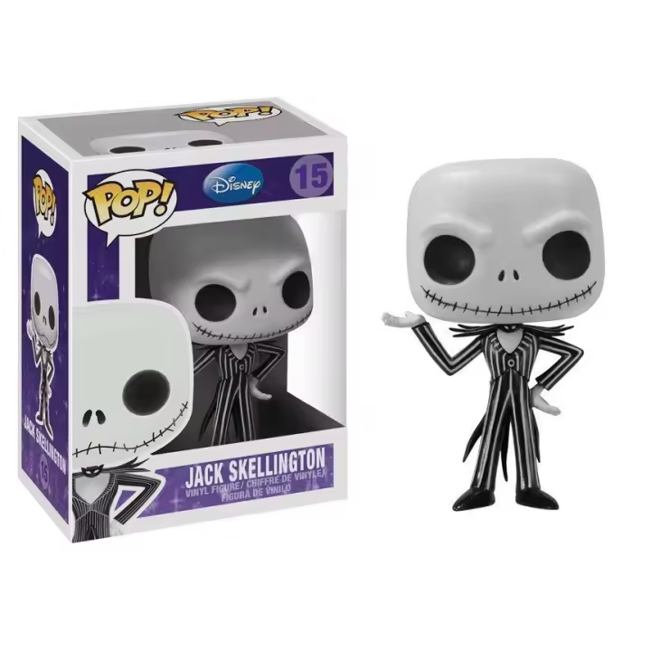 FUNKO POP! PESADILLA ANTES DE NAVIDAD - JACK SKELLIGTON, 2468, Nº15, TIENDA CON LICENCIA OFICIAL - 1