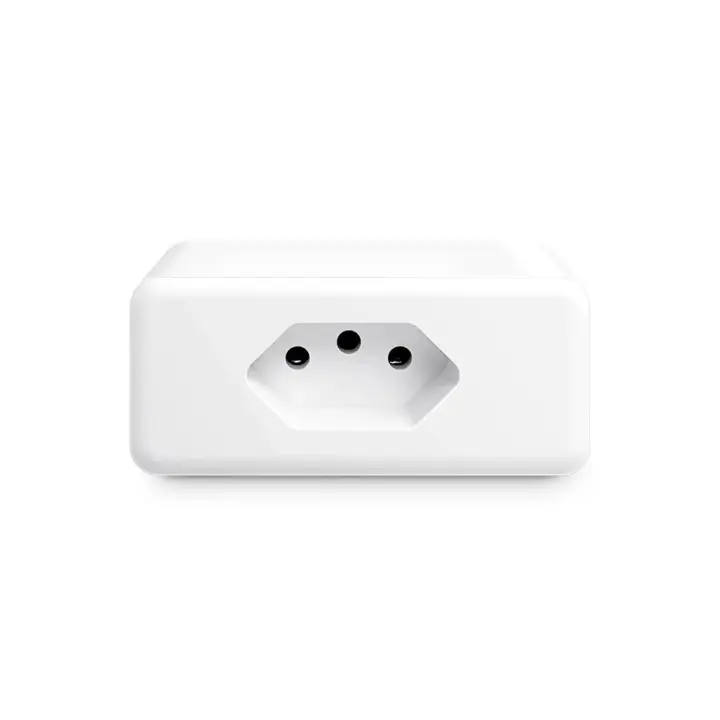 Tuya 16A Enchufe Inteligente WiFi Estándar Brasileño Compatible Con Google Home Alexa Y Smart Life APP Control Remoto Para El Hogar - 1