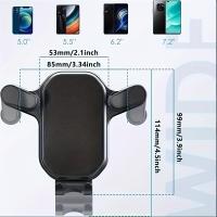 Soporte De Teléfono Para Coche Montaje En Ventilador Universal Para Dispositivos Móviles De 4.7-6.7 Pulgadas Compatible Con GPS - details 3