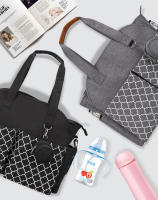 Bolsa de pañales para bebé, hospital para mujeres embarazadas, bolsa para enfermera recién nacida, bolsa impermeable adecuada para madres y bebés para viajar - details 17