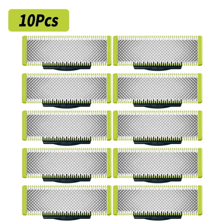 8 Cuchillas de repuesto para afeitadora OneBlade Compatibles con QP2520, QP2530, QP2620, QP2630 - 1