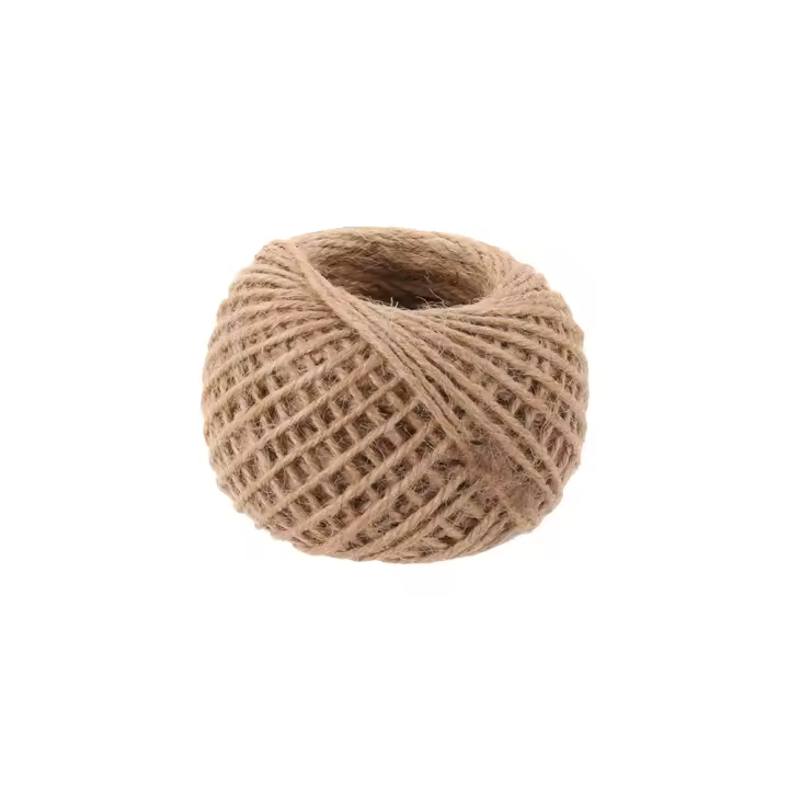 Cordón De Jute Natural Para Gatos Y Mascotas 10/50/100 Metros Hilo De Jute Para Rascado De Gatos Cinta De Lona Para Empaquetado De Regalos Bodas Y Fiestas - 1