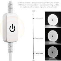 Tira De Luz LED Neón Con Sensor Táctil 5V USB Dimmable Impermeable Fácil De Instalar Para Decoración DIY De La Habitación Flexible Tape Silicone - details 6