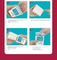Higienizador Oral Automático De Viaje Organizador De Hilo Dental Desechable Fibra De Polietileno Herramienta De Limpieza Dental Para Adultos - details 2