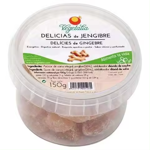 Delicias De Jengibre Caramelos De Goma 150Gr. - 1