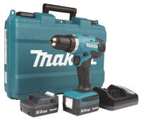 Taladro Atornillador a batería 14.4V 1.5Ah para atornillar y taladrar en dos velocidades. DF347D Makita - details 1