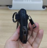 Monedero pequeño de nailon impermeable con llavero y tarjetero multifunción para mujer - details 7