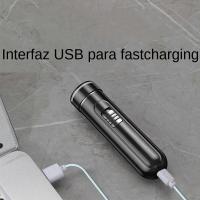 Afeitadora Eléctrica Compacta Y Conveniente Para Hombres Recargable Por USB Uso Facilito Con Un Botón Ideal Para El Hogar El Coche Y Viajes - details 4