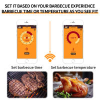 Termómetro Digital Para Barbacoa Bluetooth Termómetro De Cocina Inteligente Para Carne Y Alimentos Uso En Horno Y Parrilla - details 5