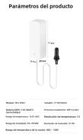 Sensor De Temperatura Y Humedad WiFi Tuya Con Probing Externo Para Hogar Inteligente Monitorización Por APP Para Plantas Acuario Vino - details 15