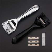 Kit De Herramientas Para Cortar Y Brevillar Cuero Con Hojas De Skiver Y Beveler De Seguridad Herramienta DIY Para Artesanía De Cuero - details 0