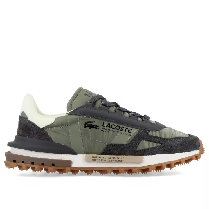 Zapatillas Verde Khaki Lacoste Elite Active - 1