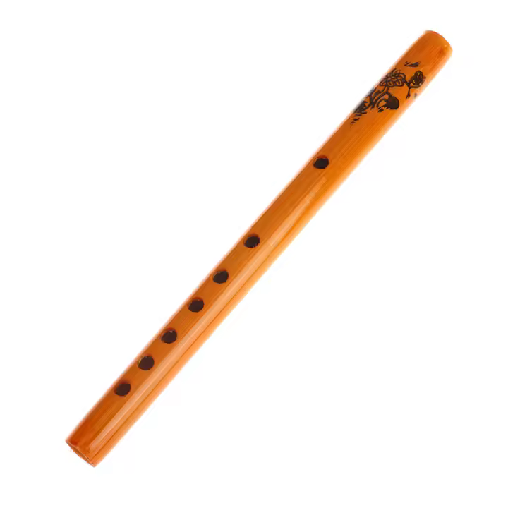 Flauta De Bambú Tradicional Chino Con 6 Agujeros Clarinete Vertical Instrumento Musical De Madera Para Estudiantes Y Principiantes - 1