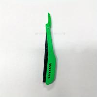 Cuchilla De Afeitar Clásica Para Hombres Plegable Con Patrón De Malla Herramienta De Afeitar Manual Faja De Barba Cortadora De Línea Recta - details 10
