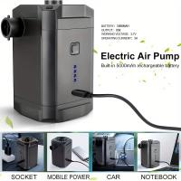 Bomba de Aire Eléctrica Portátil de Doble Propósito - Inalámbrica, Batería Recargable para Colchones Inflables y Aros de Natación - details 4