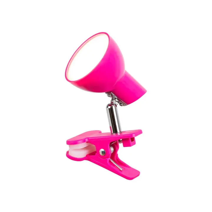 Lampara Flexo Excritorio LED 5W 3000K con Pinza Rosa NOAH 3000K RABALUX - 1