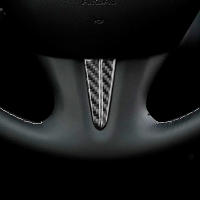 1par De Volante De Fibra De Carbono Para Infiniti Q50 Q60 Accesorios Adornos De Interior Pegatina Para Coche 2013-2017 57BA - details 2