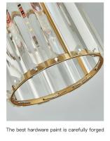 Lámpara Colgante Moderna De Cristal K9 LED E27 Para Interior Luces De Ceilinado De Lujo Para Dormitorio Sala De Estar Comedor Iluminación De Alta Calidad - details 6